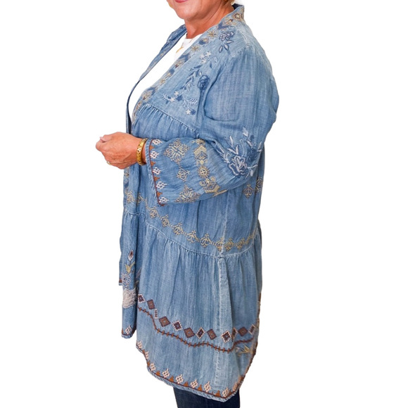 140. NWT WOMENS KYLA SEO S (FIT L) DETAIL JACKET - Picture 3 of 6